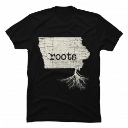 iowa roots t shirt